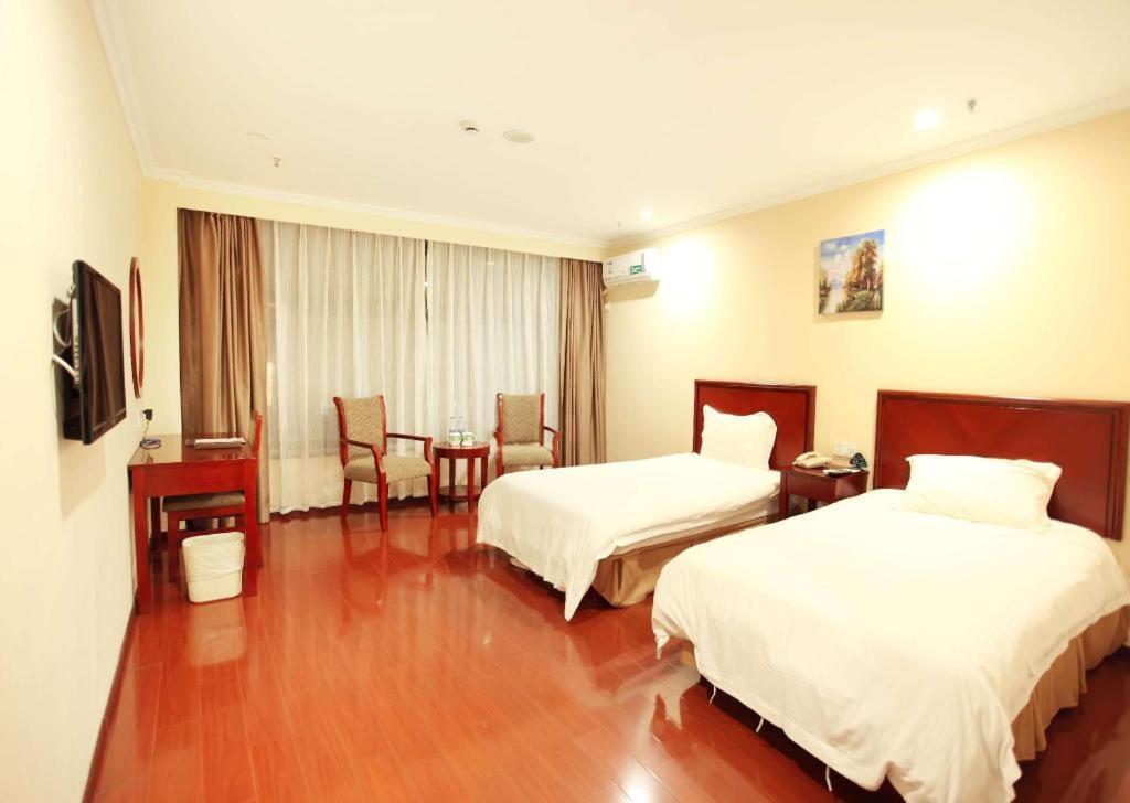 Greentree Inn Nanjing Lishui District Lishui Airport Road Express Hotel Exteriör bild